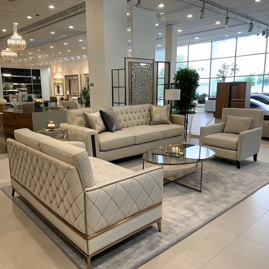 Elegant Designer Furniture Collection Display