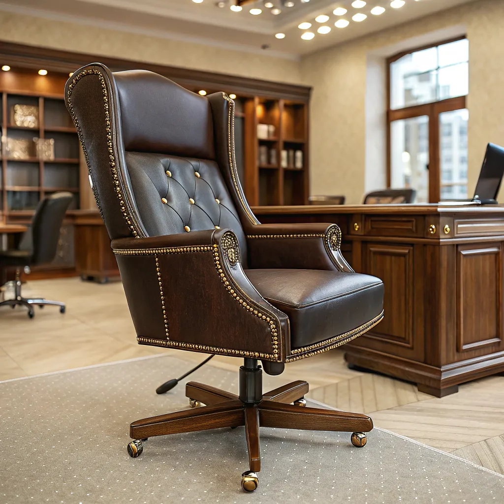 Luxury Chair in an Executive Office
